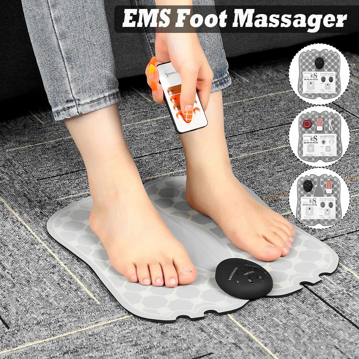 EMS Dual Foot Massager