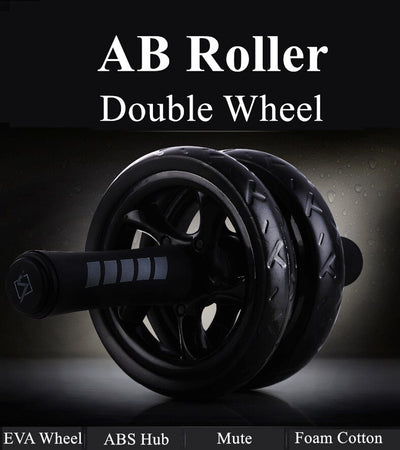 AB Roller with 2 PCS Elasticity Pull Rope